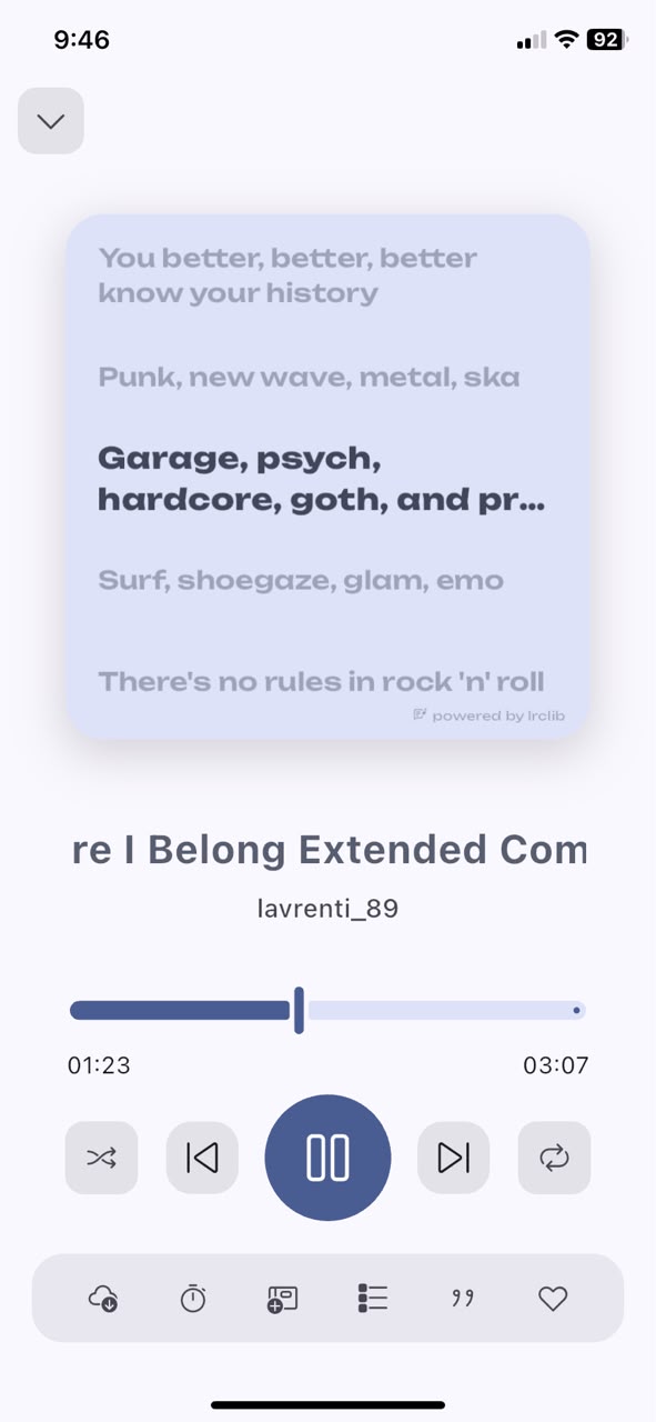 Catchify synced live lyrics streaming alongside music playback